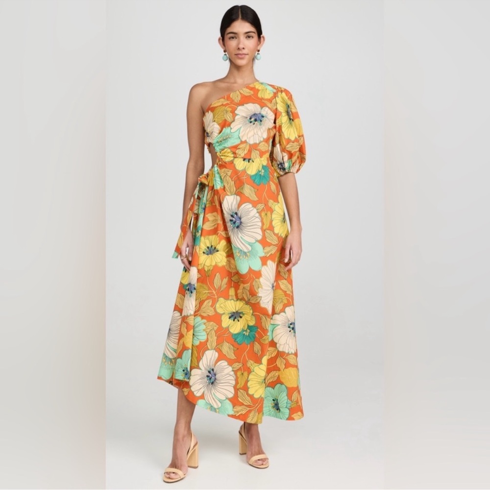 Alemais Piato One- Shoulder Maxi dress NWT